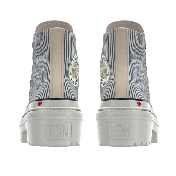 NWT Special edition floral Chuck Taylor All Star Lugged Heel Platform - Picture 5 of 5